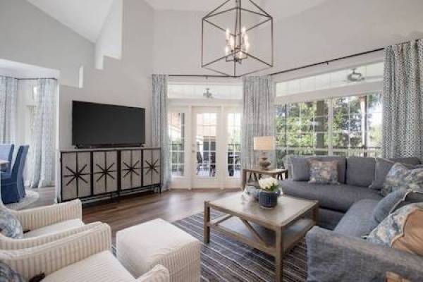 Tivoli living area after renovation